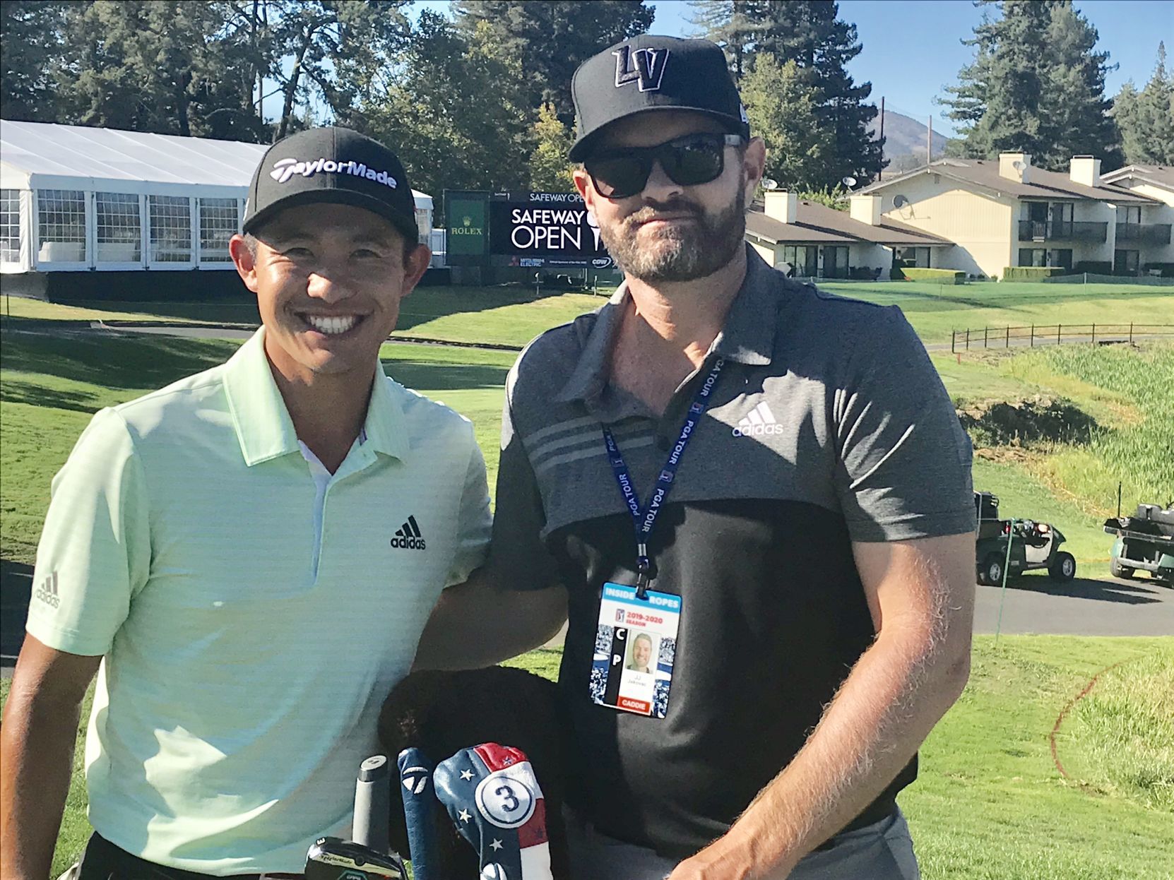 Collin Morikawa, J.J. Jakovac